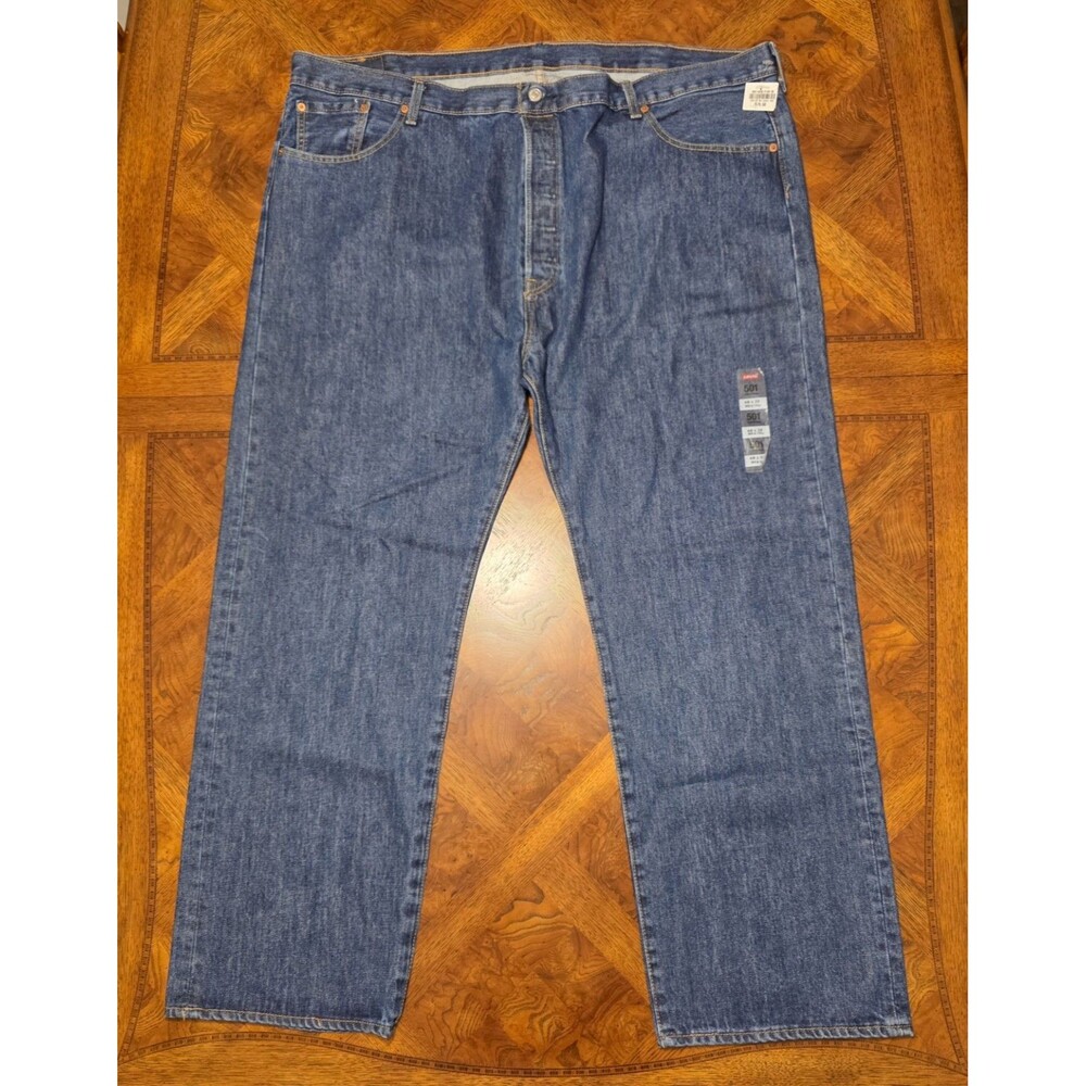 Levi's Men's 501 Original Fit Straight Leg Jeans Big & Tall 48 x 32 - NEW